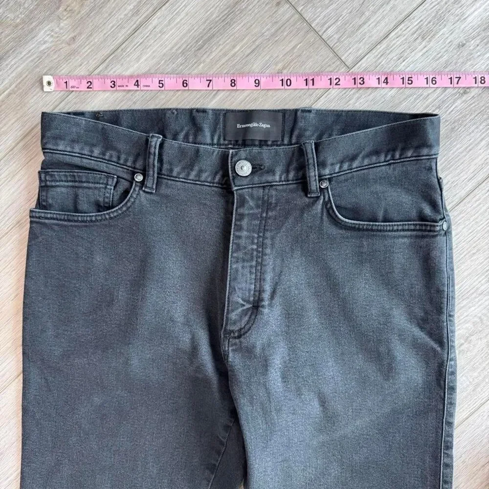 Ermenegildo-zegna Men's Black Jeans